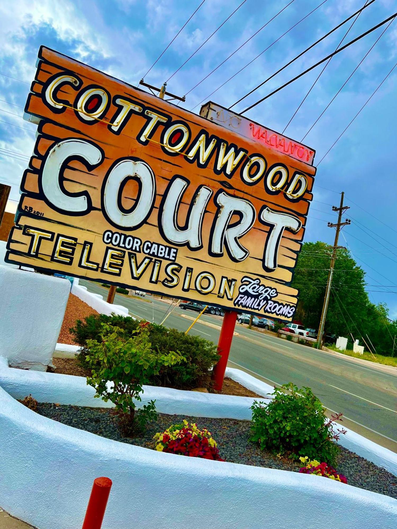 سانتا فيه Cottonwood Court Motel المظهر الخارجي الصورة